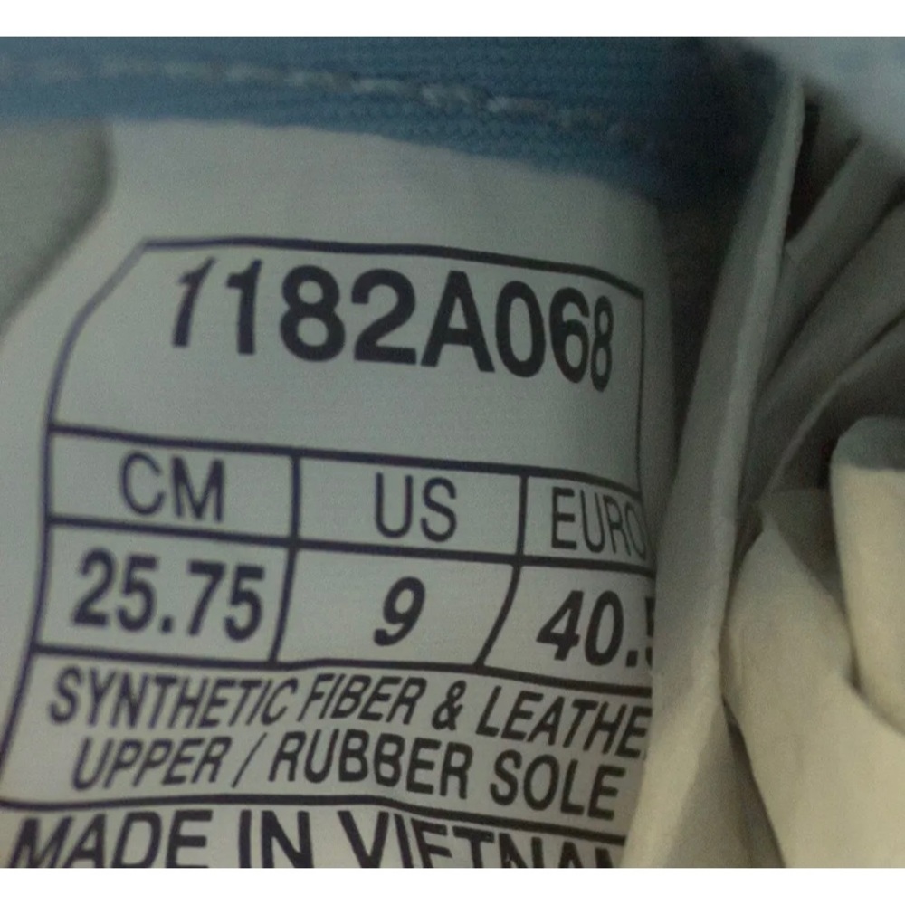 Onitsuka Tiger by Asics Light Blue and White Retro Runner Sneakers - Picture 9 of 12